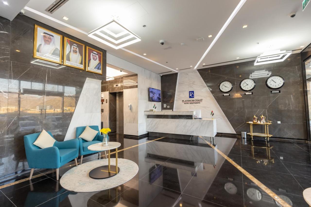 Platinum Coast Hotel Apartments ฟูไจราห์ ภายนอก รูปภาพ The lobby of the hotel